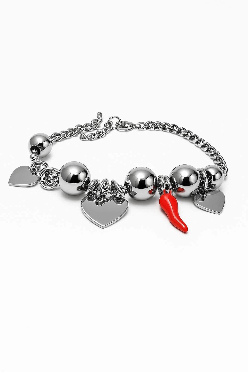 Bracciale Cuore & Corno