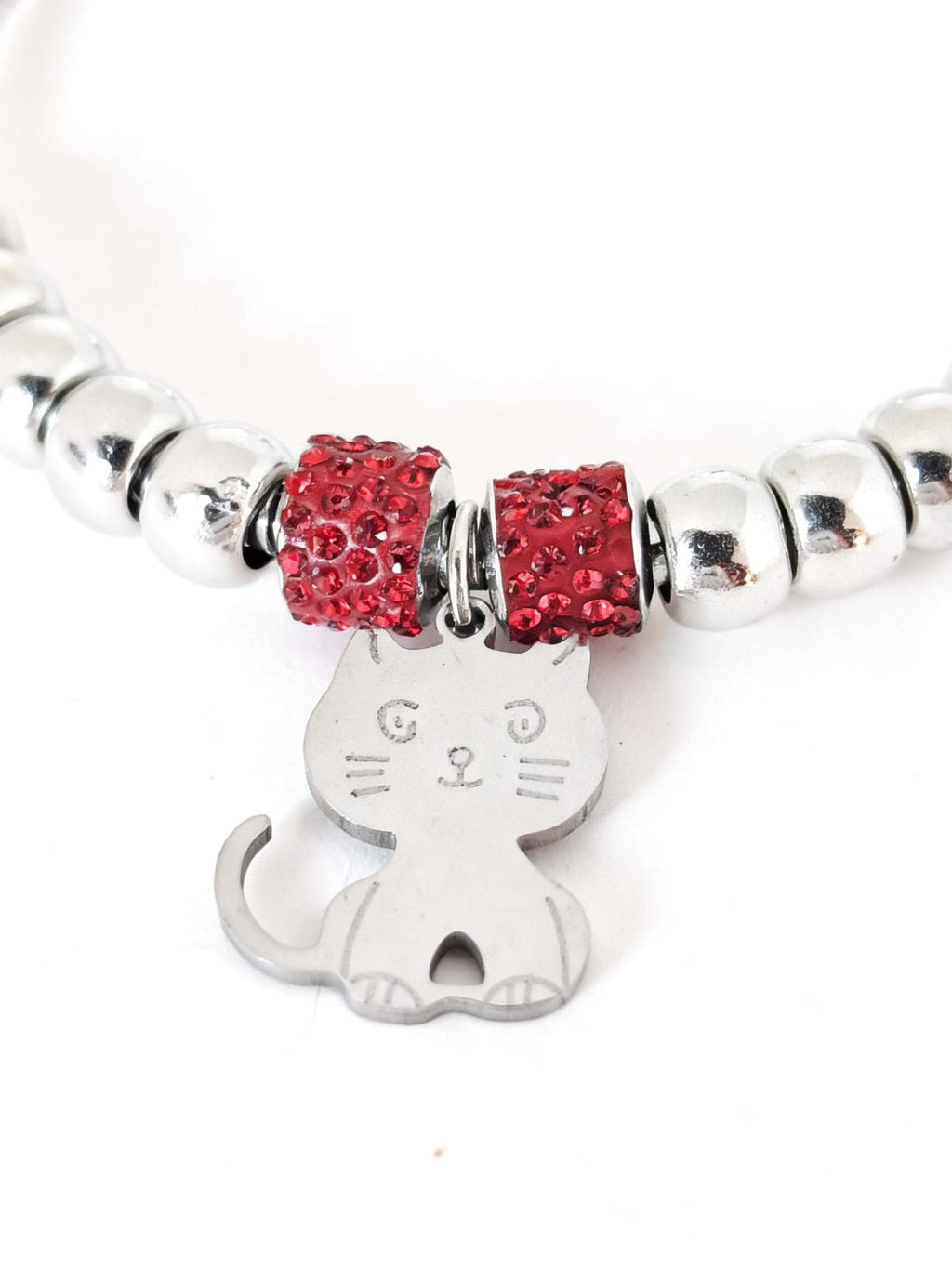 Bracciale Gattino Ruby Shine