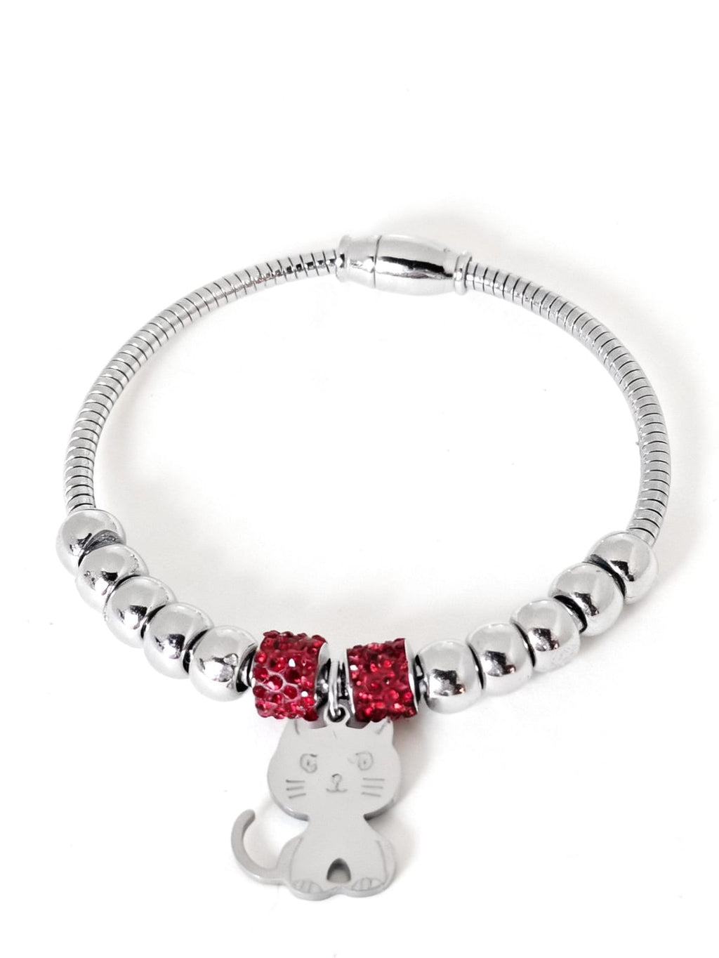 Bracciale Gattino Ruby Shine
