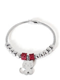 Bracciale Gattino Ruby Shine