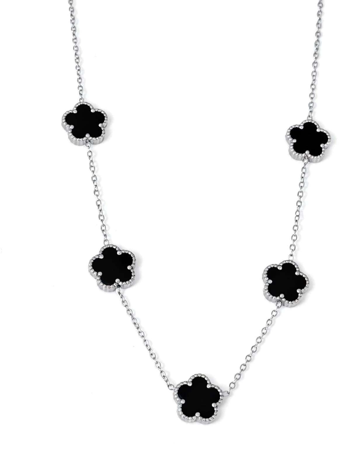 Collana Fiore Nero
