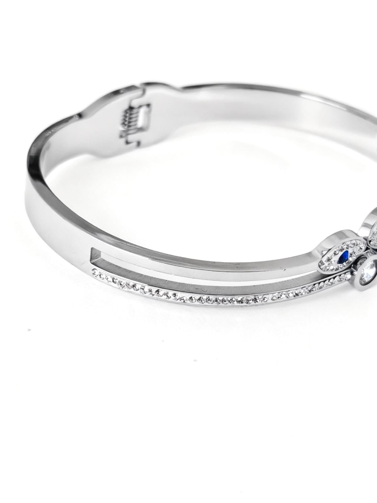 Bracciale Acciaio Occhi di Luce