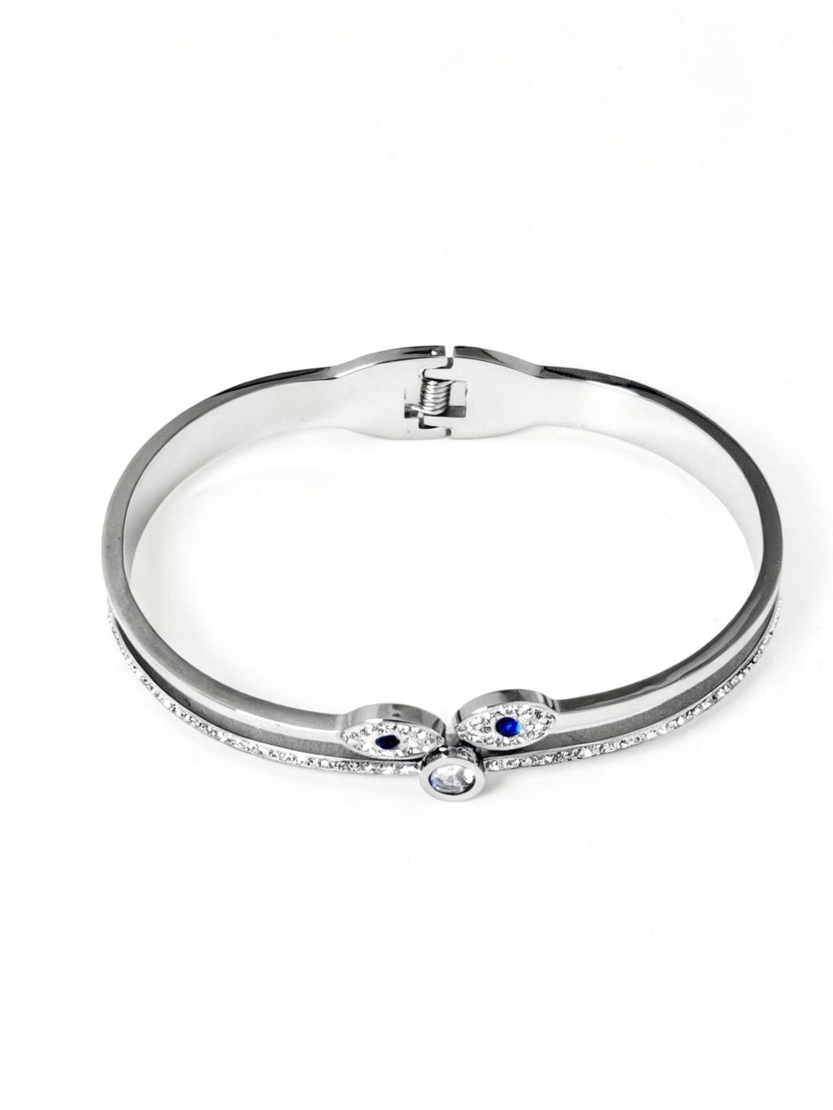 Bracciale Acciaio Occhi di Luce