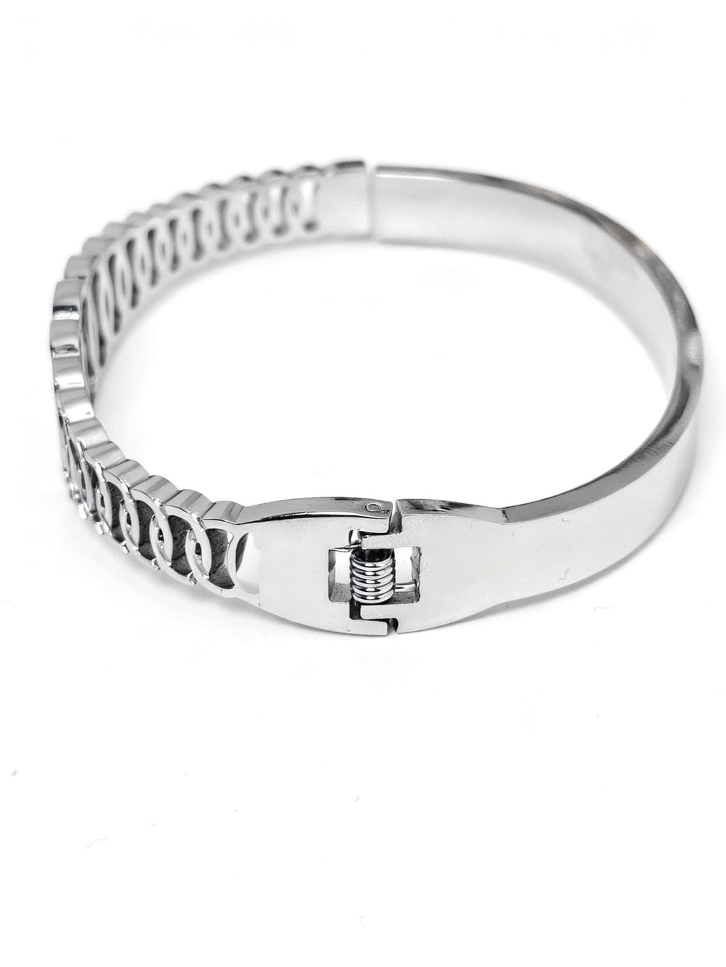 Bracciale Acciaio Intreccio Eterno
