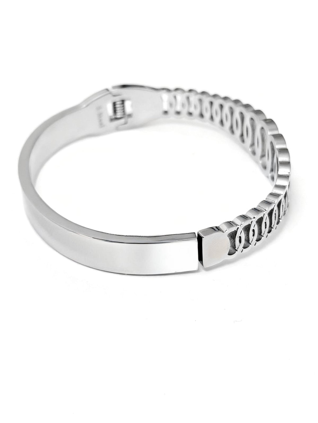 Bracciale Acciaio Intreccio Eterno