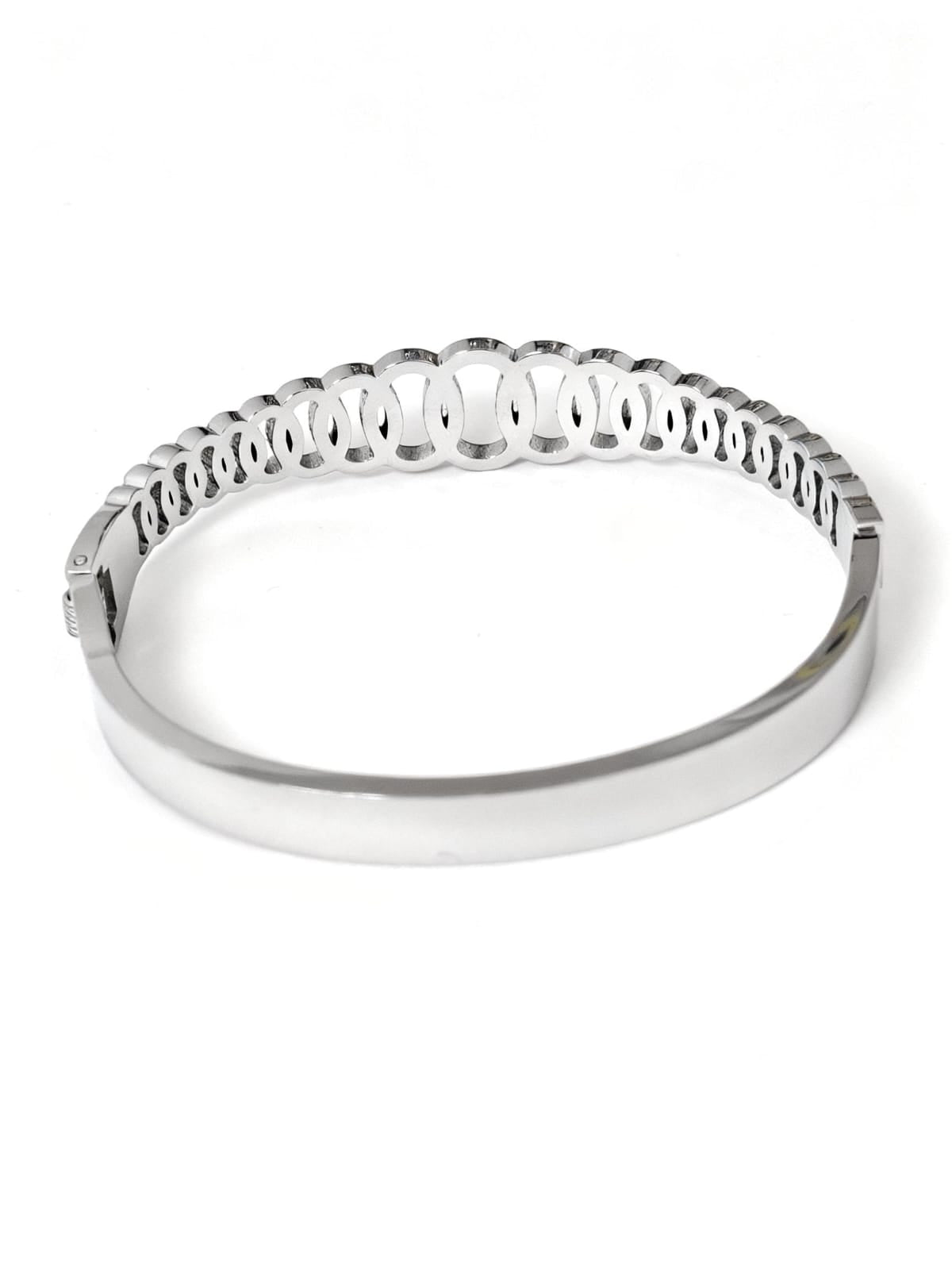 Bracciale Acciaio Intreccio Eterno