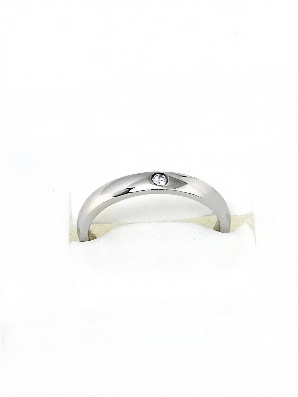 Anello Fedina Acciaio Infinito